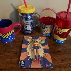 Lot of Wonder Woman stuff.